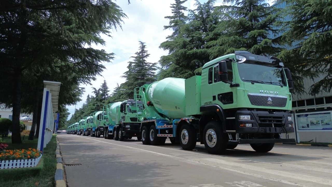 綠色動能再突破!中集車輛新能源攪拌車護航華東客戶產能持續升級 綠色動能再突破!中集車輛新能源攪拌車護航華東客戶產能持續升級